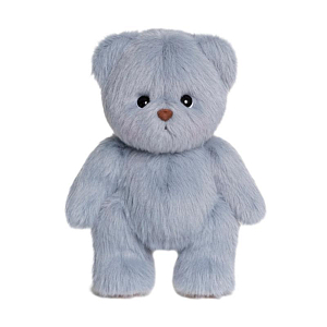 Медведь Lina TeddyTales, голубой, длинная шерсть, S, 20 см